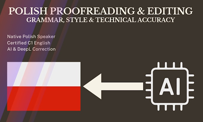 proofread and edit your polish technical or business text