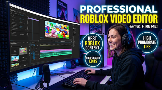 edit your roblox and gaming video