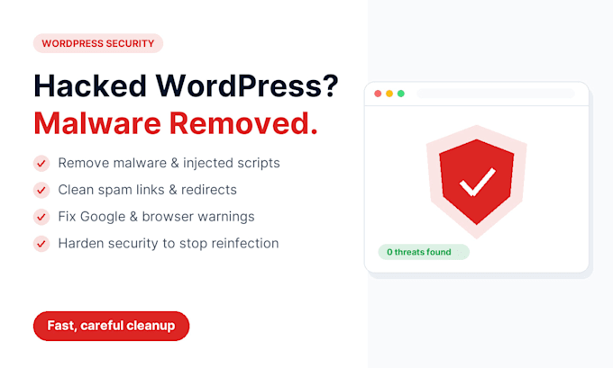 do wordpress malware removal and fix your hacked wordpress website