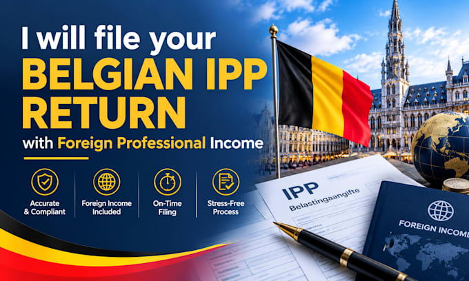 file your belgian ipp return with foreign professional income