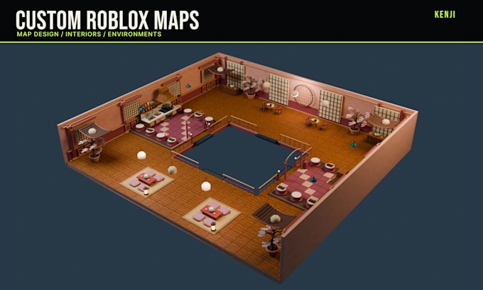 design and build a custom roblox map