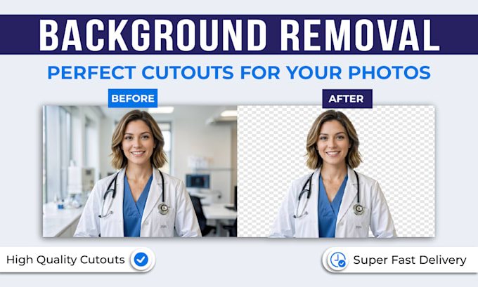 professional background removal and transparent png cutout