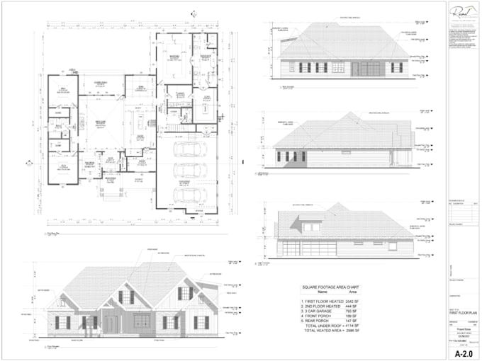 make architectural drawing in autocad and revit