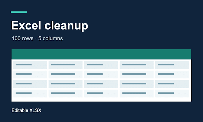 clean and organize your excel spreadsheet