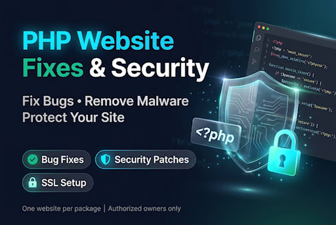 audit and repair PHP website vulnerabilities