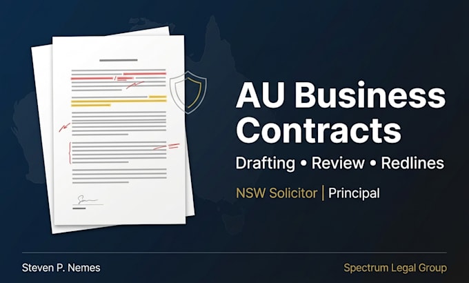 draft an australian independent contractor agreement