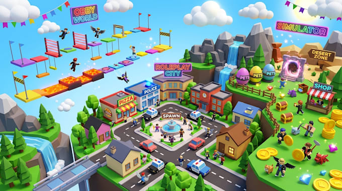 build roblox maps, map builder, game worlds, simulation maps, 3d environment