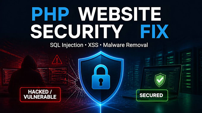 fix PHP website security vulnerabilities, sql injection and XSS