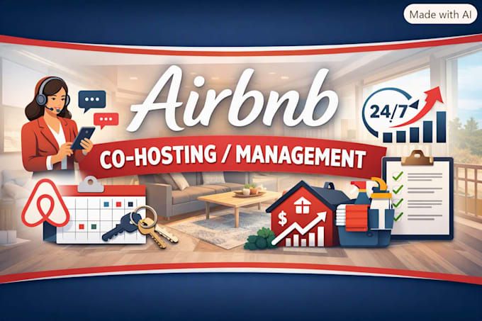 be your airbnb virtual assistant and cohost, messaging, operations, pricing