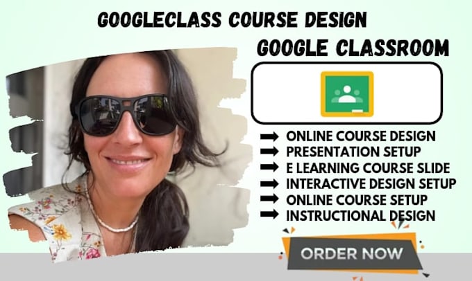 setup and design google classroom course module quiz assessment