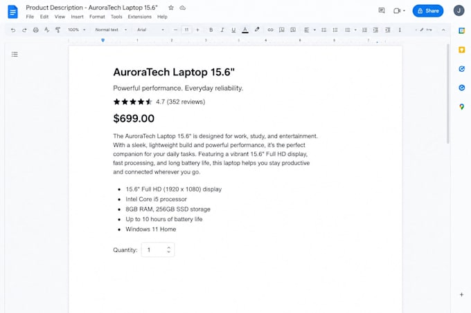 write SEO product descriptions