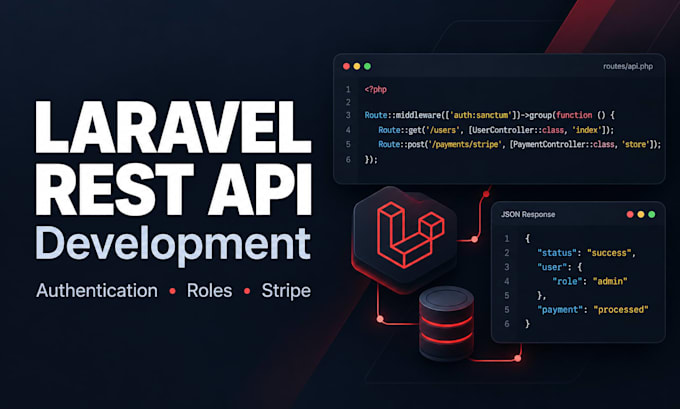 build a secure laravel rest API