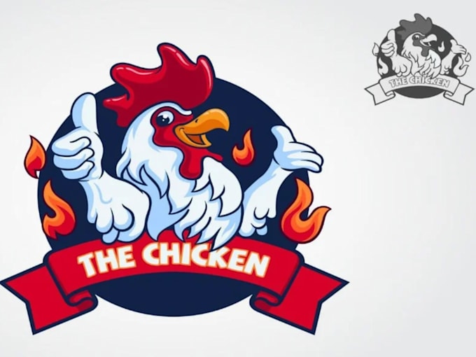 design a stunning vector rooster logo with unlimited revisions