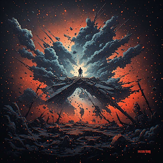 design a unique album artwork cover