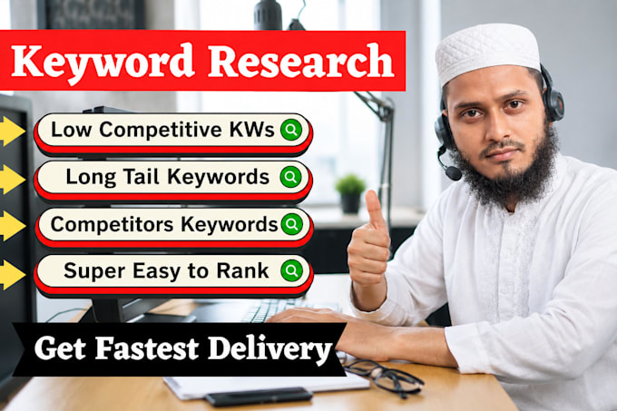 do keyword research competitor analysis