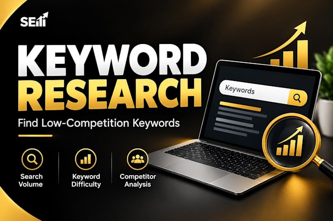 do keyword research and competitor analysis