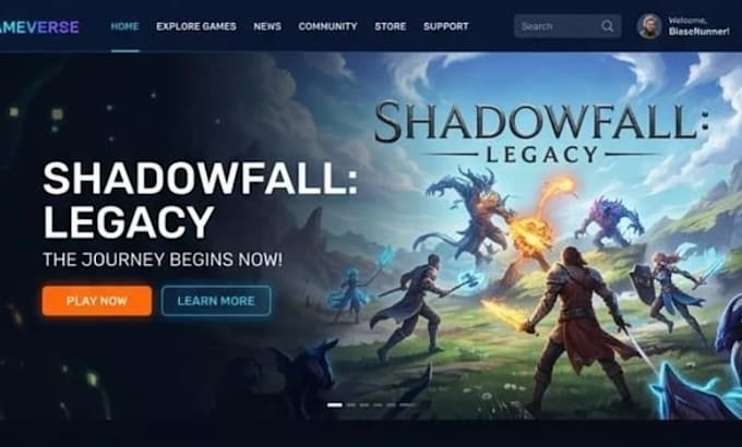 build squarespace board game website creator tabletop game website launch page