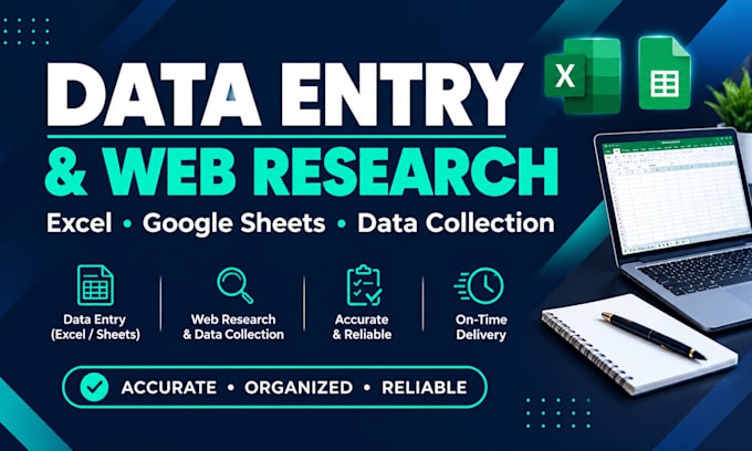 do data entry,web research ,copy paste tasks and vurtual assistance