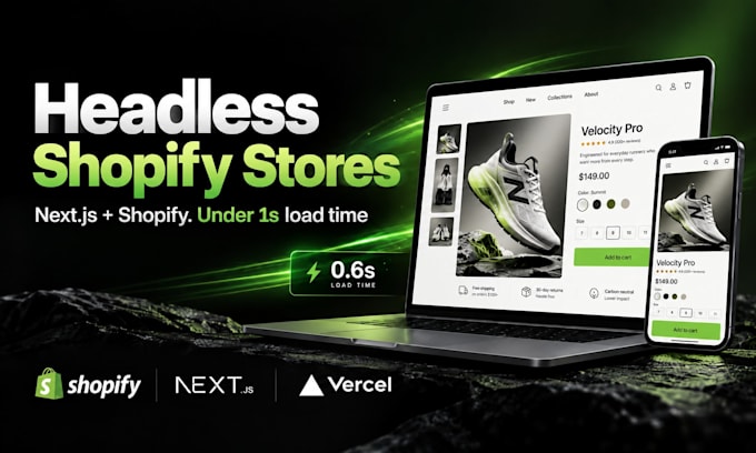 build a headless shopify storefront with nextjs