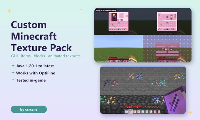 create a custom minecraft texture pack or resource pack