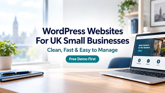 build a fast mobile friendly wordpress website for UK small businesses