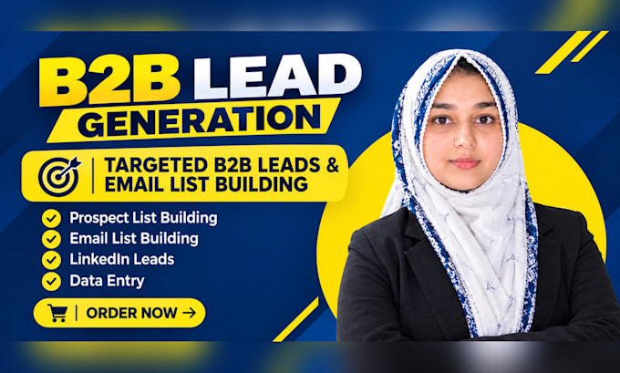 provide targeted b2b lead generation and business email lists
