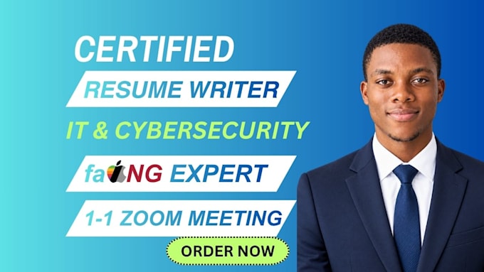 write an ats optimized IT and cybersecurity resume