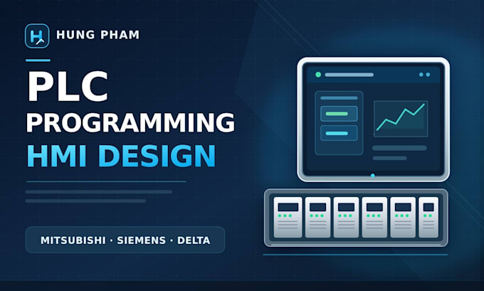 program plcs and design hmi screens