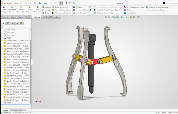 solidworks designer, 3d cad modeling and mechanical design
