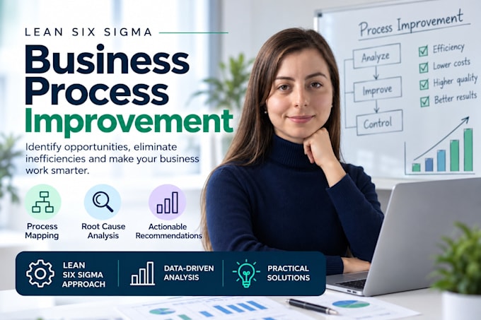 analyze and improve your business processes using lean six sigma
