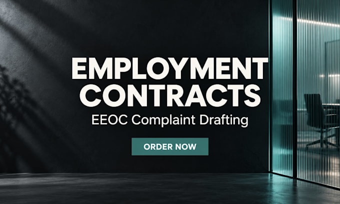 draft employment contracts employment agreement contract drafting eeoc complaint