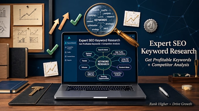 do SEO keyword research and competitor analysis