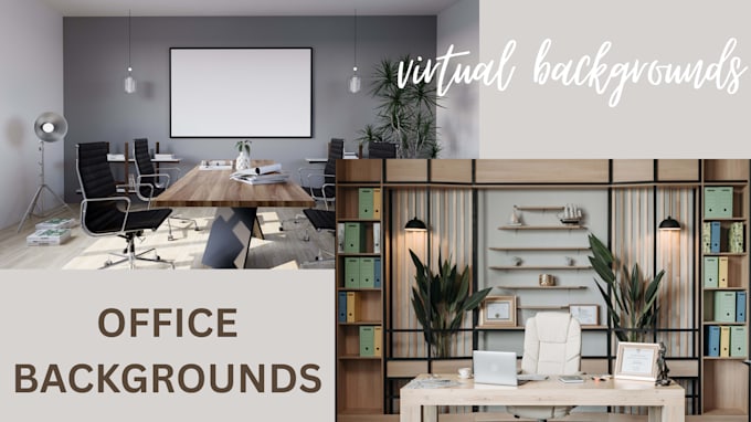 design professional custom virtual backgrounds for zoom meetings