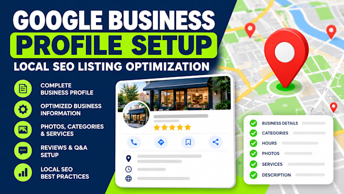 google business profile setup optimization maps ranking business listing SEO gbp