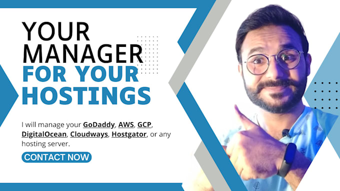 be your hosting manager for AWS, gcp, do, cloudways and godaddy