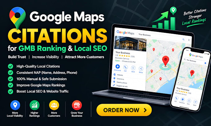 do google maps citations for gmb ranking and local SEO