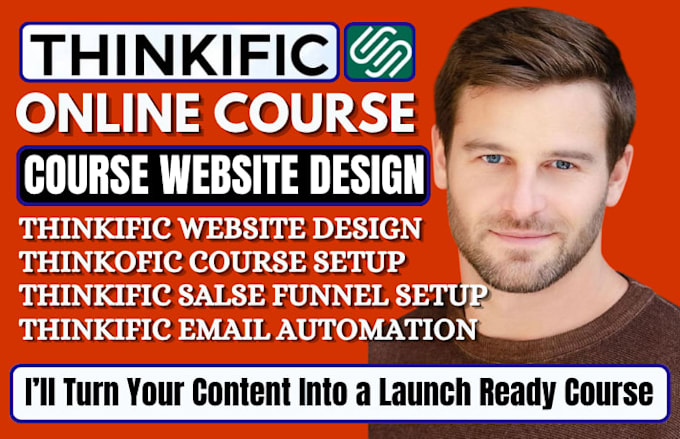 build thinkific course website setup course upload lessons and launch expert