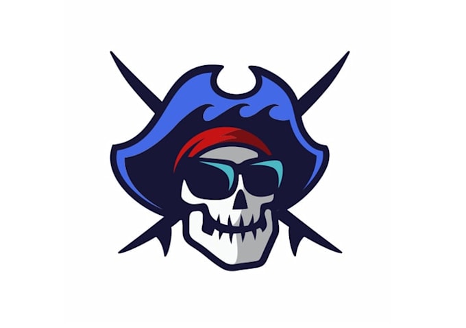 design surf mascot travel logo