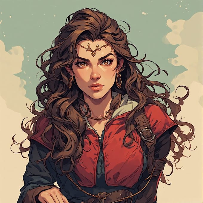 professional dnd character illustrations for your campaign