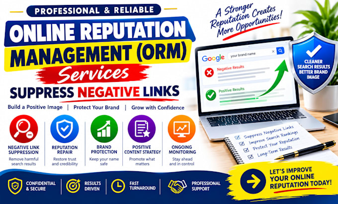 do online reputation management,ORM, services to suppress