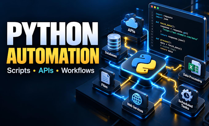 automate your tasks with python scripts and API integrations