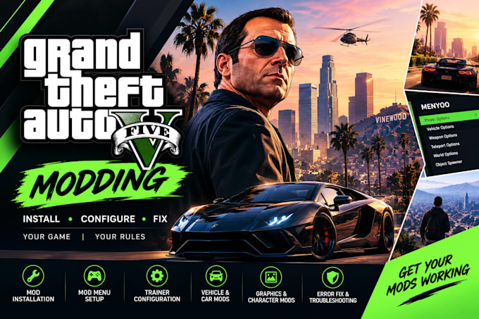 install gta 5 mods set up mod menus fix gta v mod errors