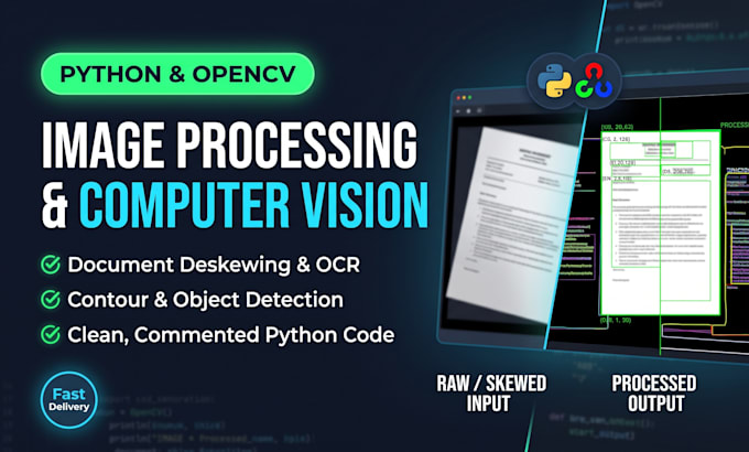 Do opencv python image processing and computer vision tasks by Hasith_f ...