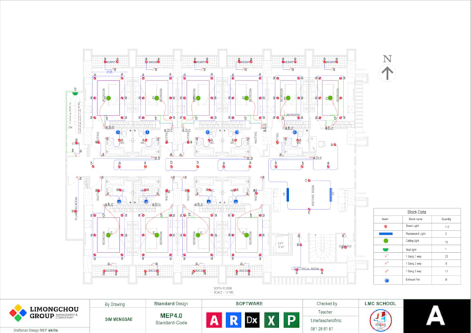 Draw 2d electrical drawings and single line diagrams in autocad by ...