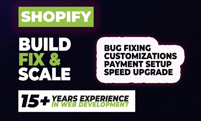 be your shopify developer for theme customizations