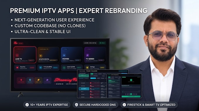 rebrand iptv app for firestick android tv smart tv and mobile