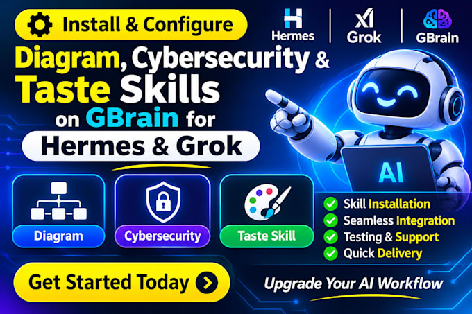install and configure ai skills for hermes grok and gbrain workflows