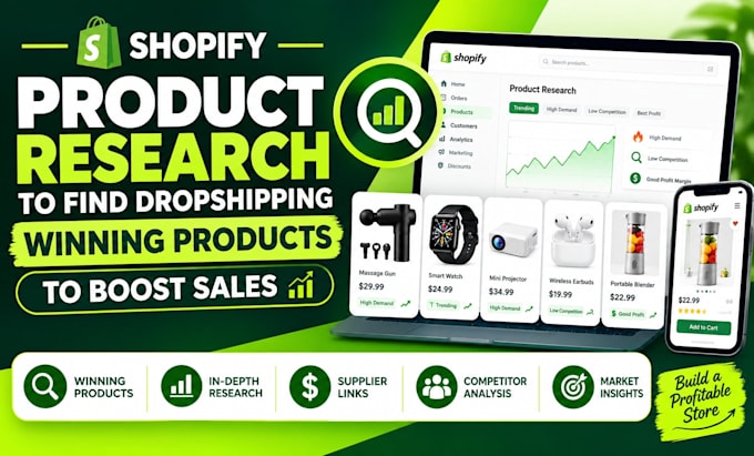 find winning shopify dropshipping products with