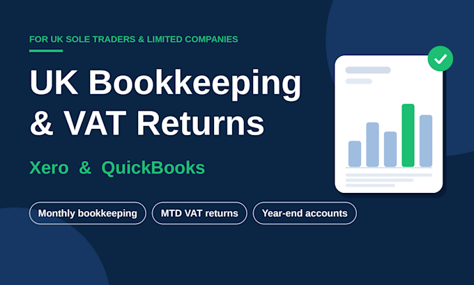 do UK bookkeeping, vat returns and payroll