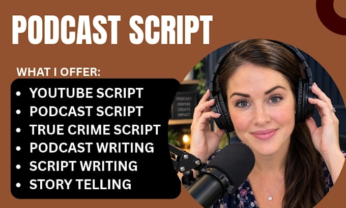write engaging podcast scripts with research and storytelling
